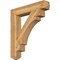 Ekena Millwork Merced Craftsman Rough Sawn Bracket, Western Red Cedar, 6"W x 36"D x 40"H BKT06X36X40MRC04RWR - alternate 1